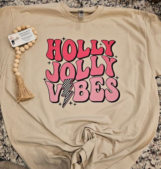 Holly Jolly Vibes shirt