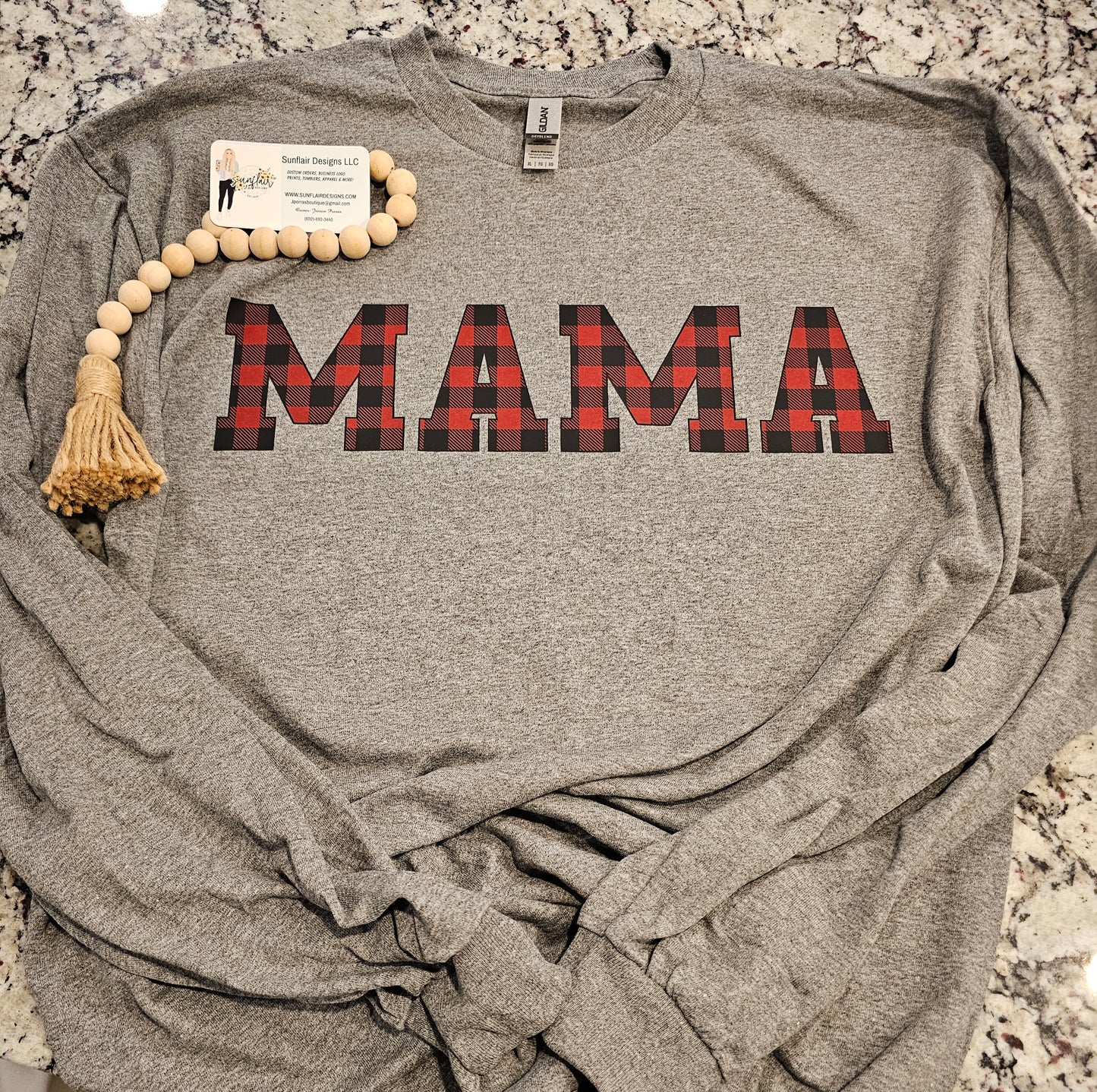 Buffalo Plaid Mama