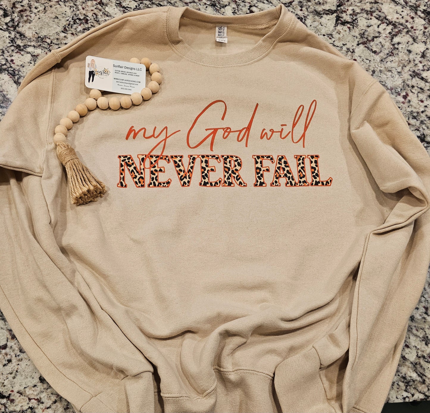 My God will Never Fail