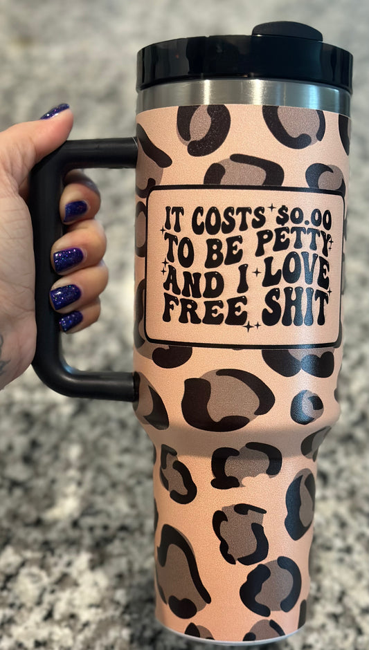 Love Free Sh** Cheetah Print