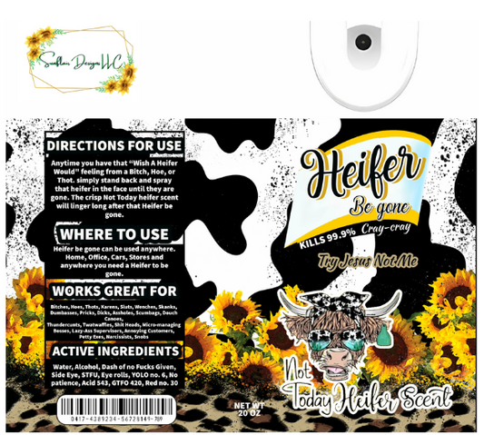 Sunflower Heifer