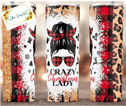 Crazy Christmas Lady