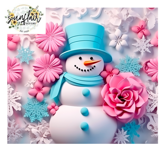 3D Snowman