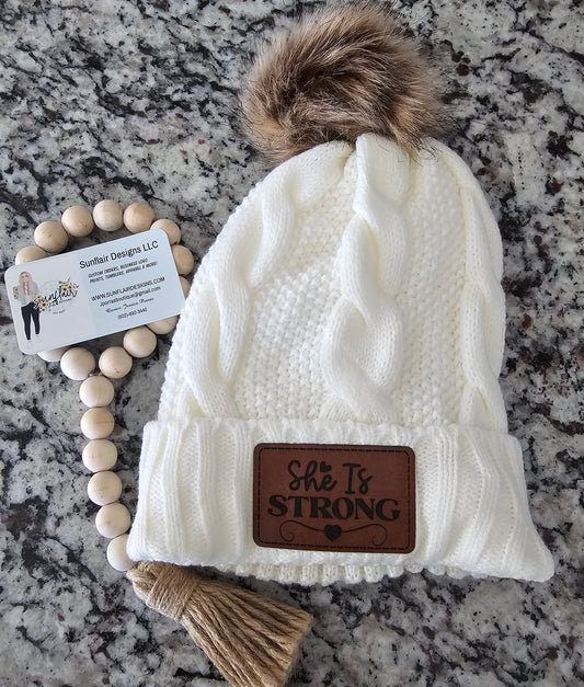 She is Strong Beanie