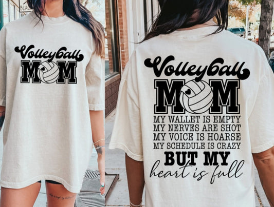 Volleyball Heart is Full